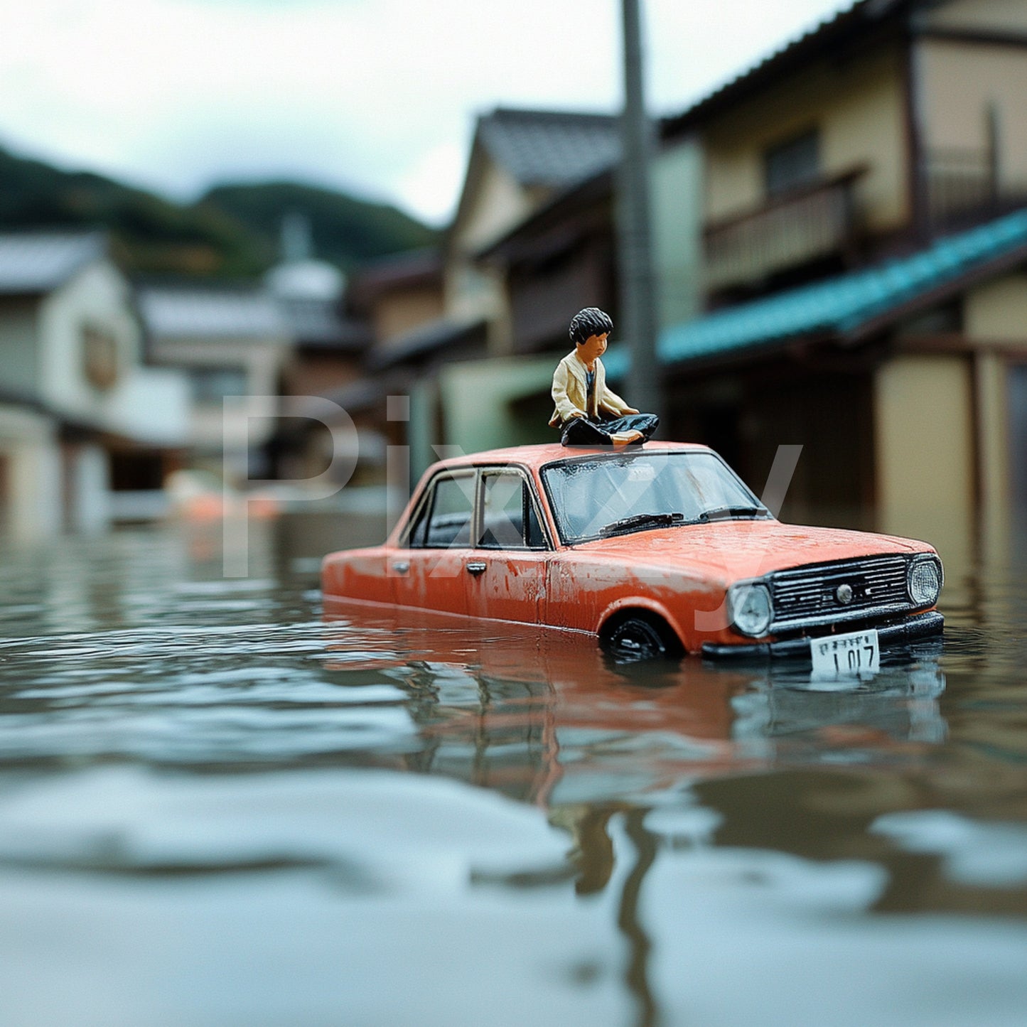 自然災害　孤立　洪水　浸水　事故　保険　17