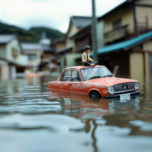 自然災害　孤立　洪水　浸水　事故　保険　17