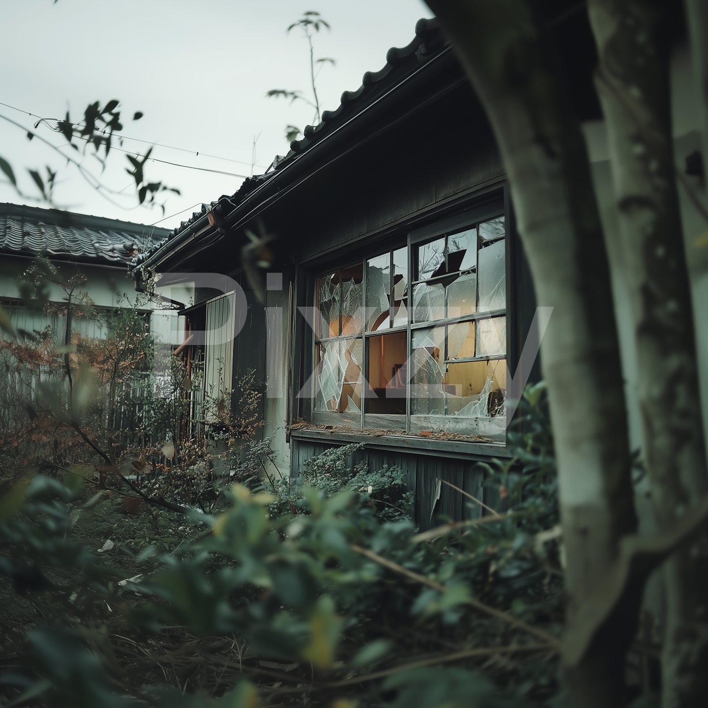 自然災害　防災　保険　暴風　 空き家　廃墟　老朽化　20