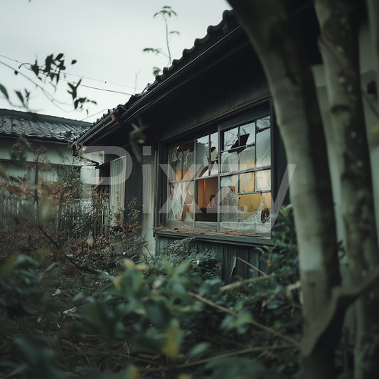 自然災害　防災　保険　暴風　 空き家　廃墟　老朽化　20