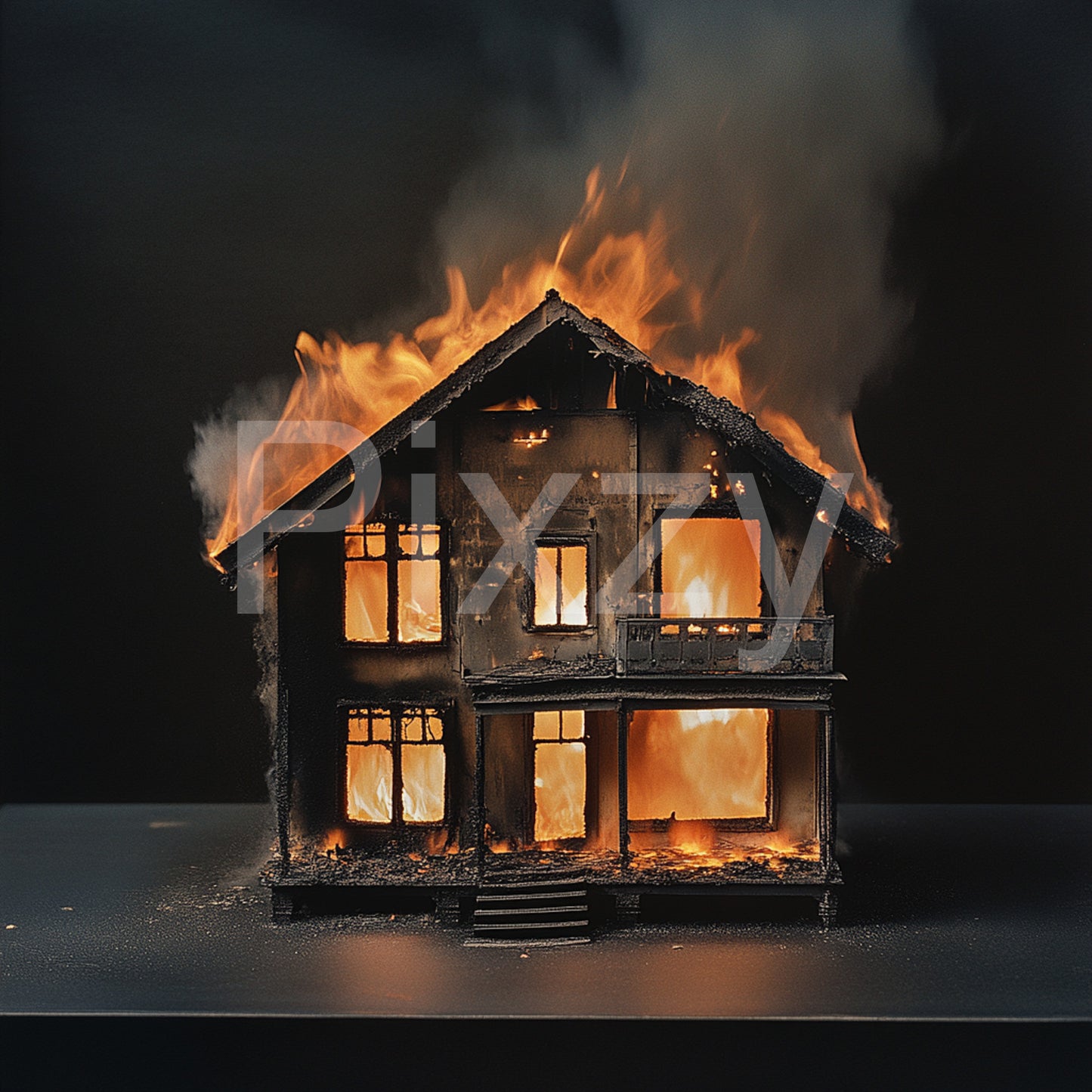 火災　防災　保険　火事　人災　34