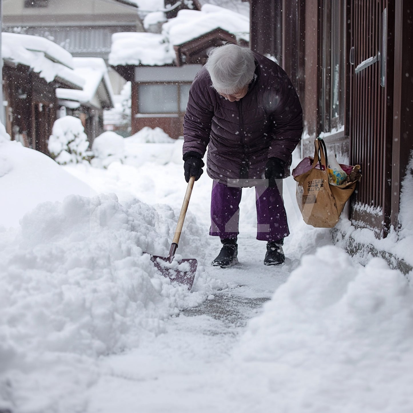自然災害　豪雪　大雪　雪災　雪国　冬　除雪　39