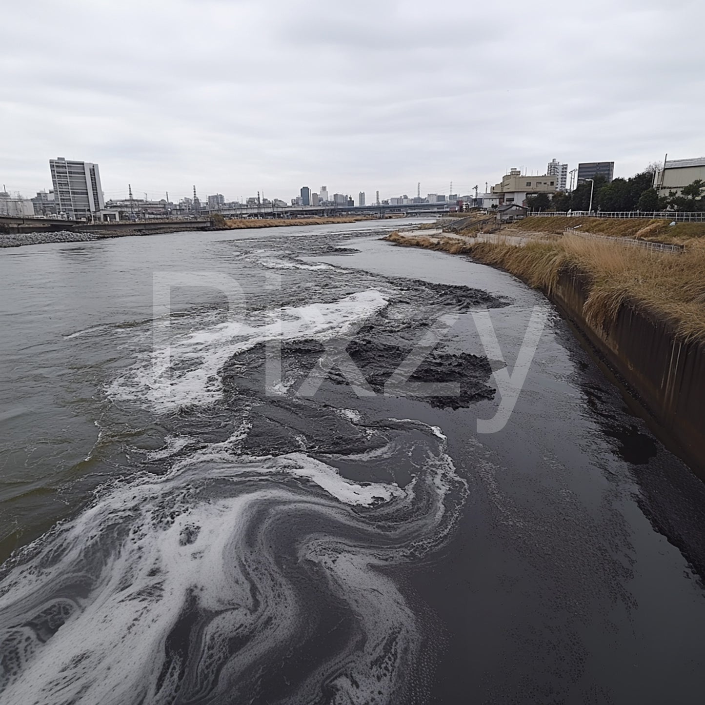 人災　災害　汚染　汚染水　産業排水　病気　48